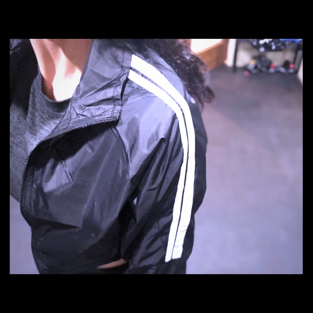 Double up crop Jacket